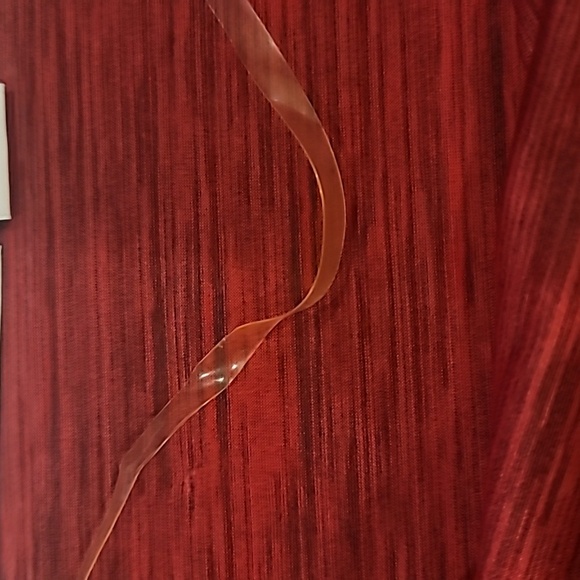 Sag Harbor Stretch Woman Drape Neck Pullover Top Wine Black 1X - Picture 8 of 10